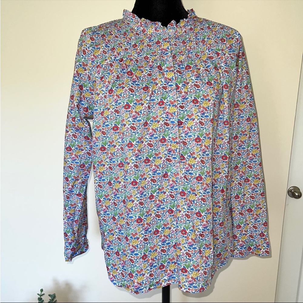 JCREW Liberty Popover Shirt